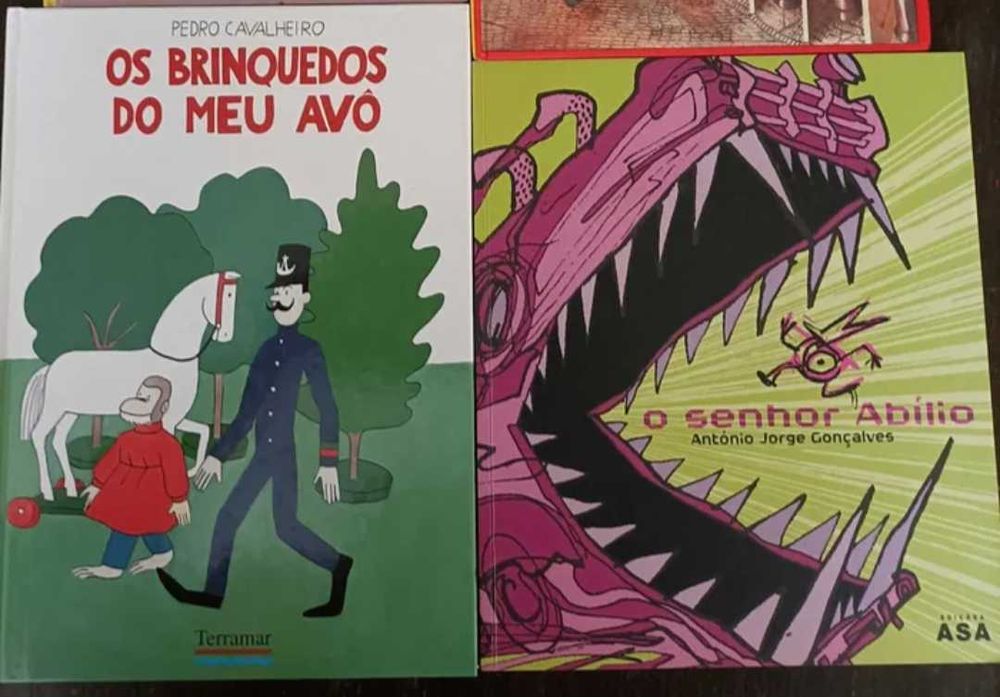2 Livros Os Brinquedos... ,O senhor Abílio
