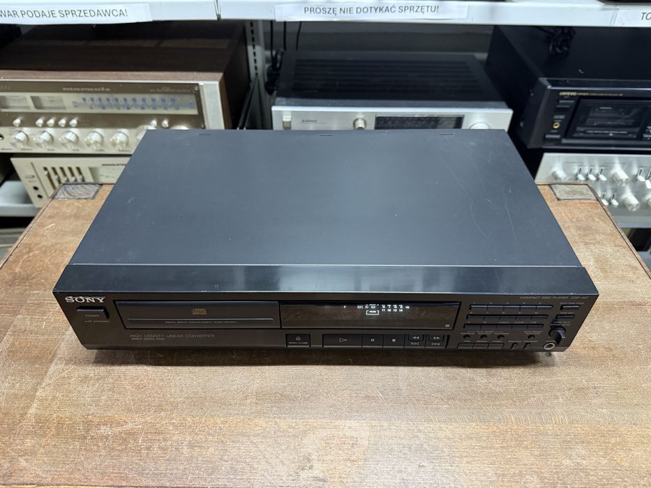 ‼️ Sony CDP-497 – Odtwarzacz CD Hi-Fi z Przetwornikiem Pulse DAC i Programowaniem Odtwarzania Utworów | Audio Room