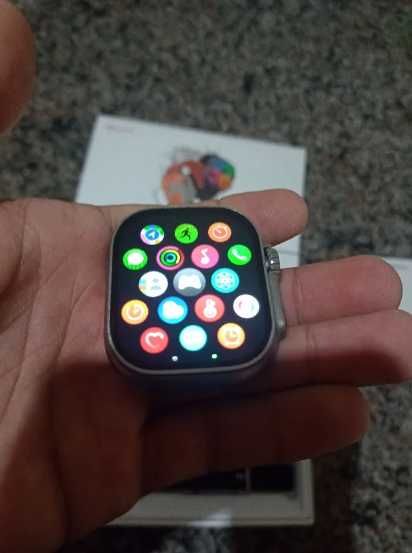 SmartWatch W69 Ultra #OFFER Strap + Screen Protector + Case64738114664961124