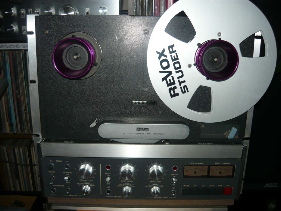 Studer Otari  Revox Teac Technics Tascam magnetofony szpulowe