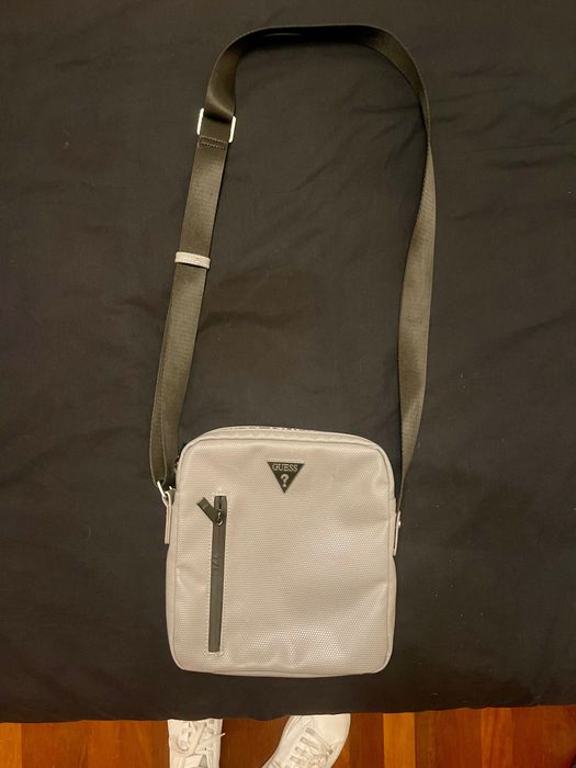 Bolsa Guess Homem Cinznta