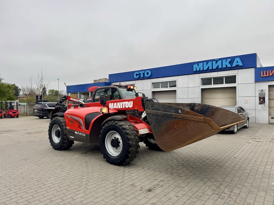 Телескопічний навантажувач Manituo MLT 735 2017р