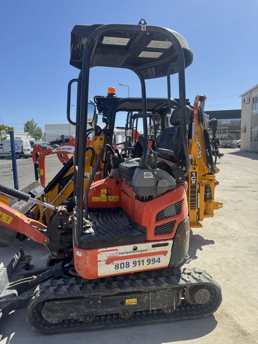 Mini escavadora Kubota U-17 (usada)