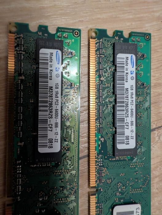 Оперативна пам'ять ddr2 Samsung Kingston