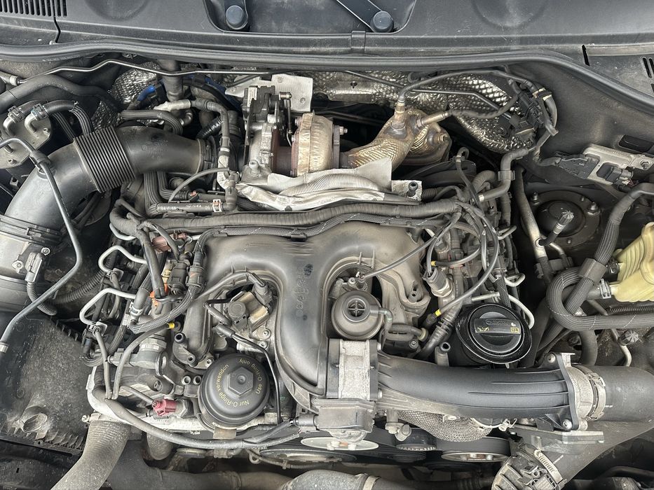 Двигатель мотор двигун CVV 3,0 Туарег Таурег 2015 Touareg 2 fl CVVA