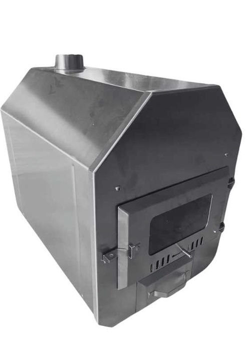 Piec do Bali / Jacuzzi ogrodowego 30Kw z szybką, kominem i daszkiem