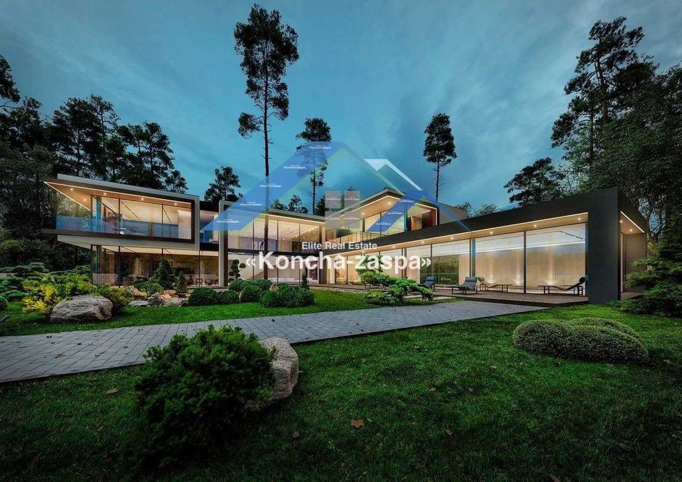 Конча Заспа, Козин. Продается современный дом в сосновом лесу