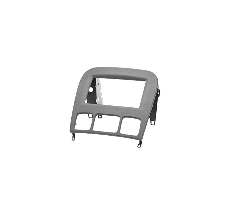 MOLDURA ADAPTADOR PRETO PARA RADIO 2-DIN MERCEDES CLASE S W220