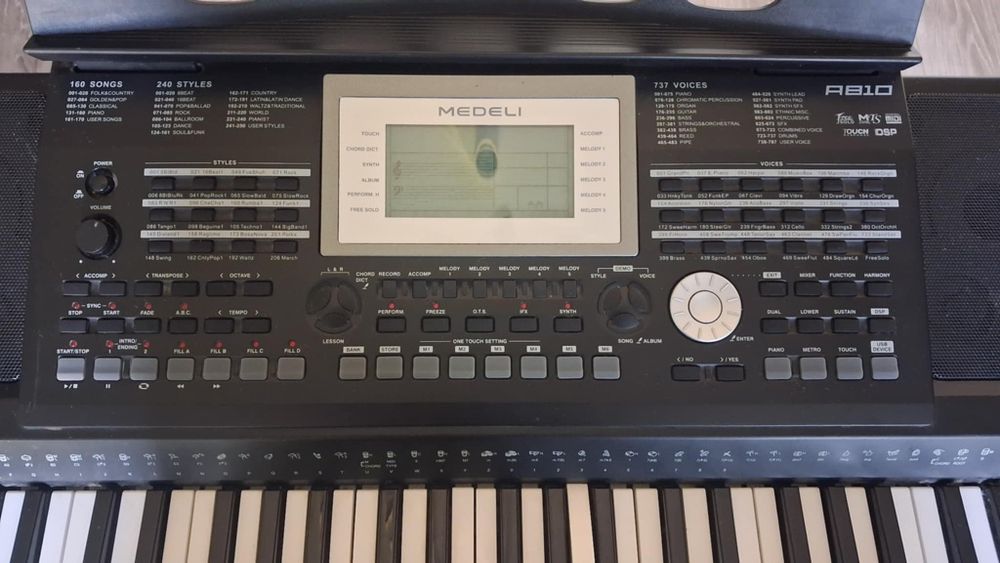 Keyboard MEDELI AB10