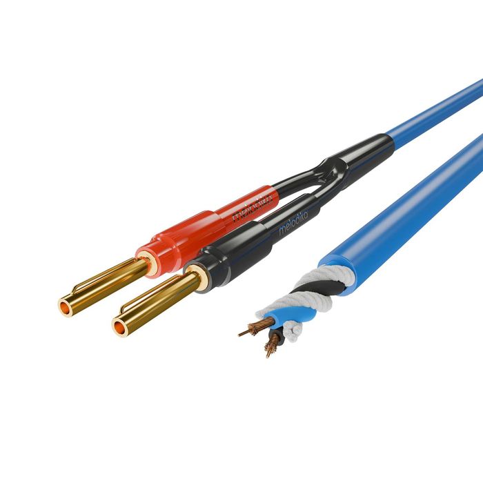 Melodika SBSC2520 Sky Blue Kabel głośnikowy OFC 4N 2x2,5mm2 2x2m SKLEP