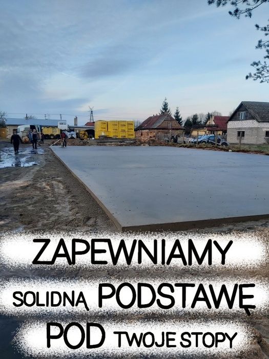 POSADZKI BETONOWE maszynowe,Styrobeton, TYDA-BUD Mirosław Tyda