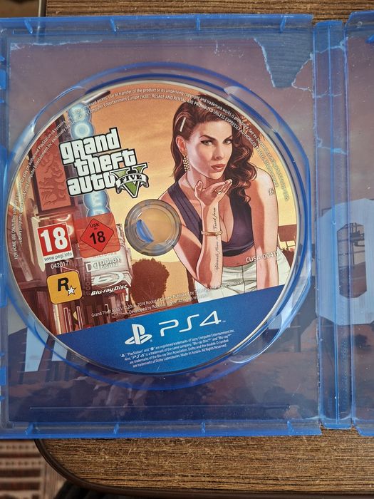 Диск з іграми на Sony Playstation 4