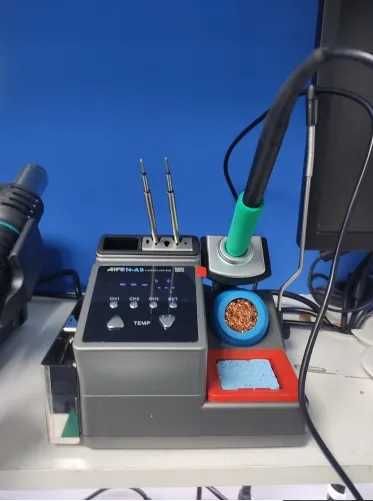 Паяльна станція AIFEN A9 (C210) + Змінна губка для чищення жал+спонжик