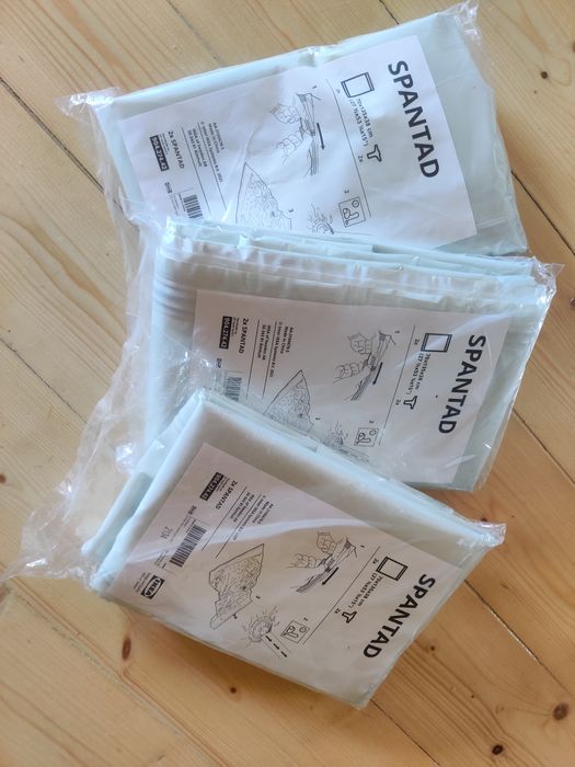 Sacos de vácuo NOVOS 70X135 Spantad com cabide