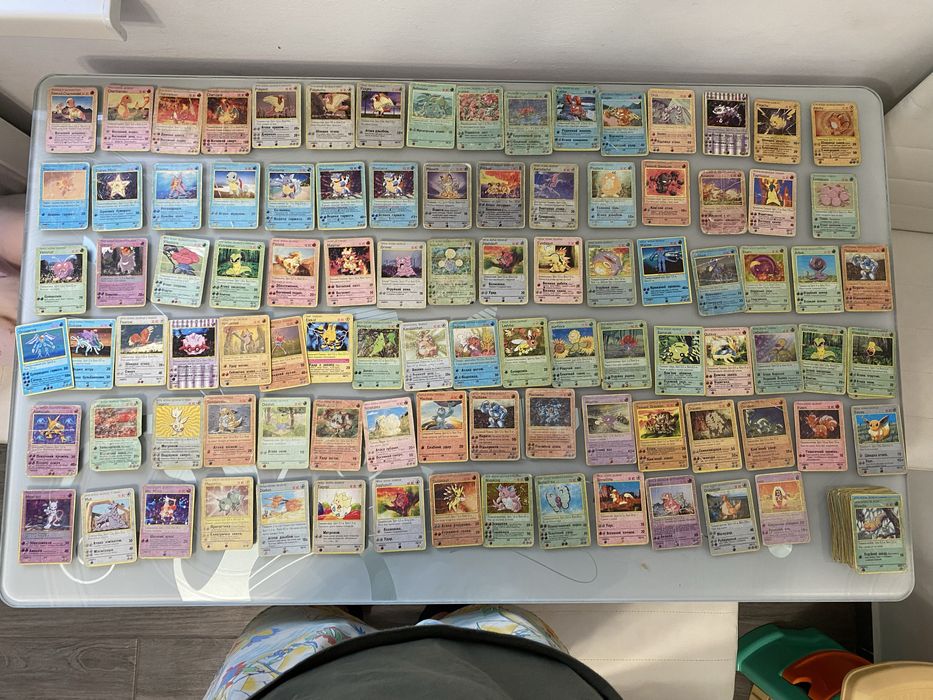 Pokemon картонові картки покемон