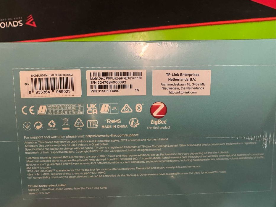 Domowy system WI-FI TP-LINK DECO M9 PLUS (3-pack)