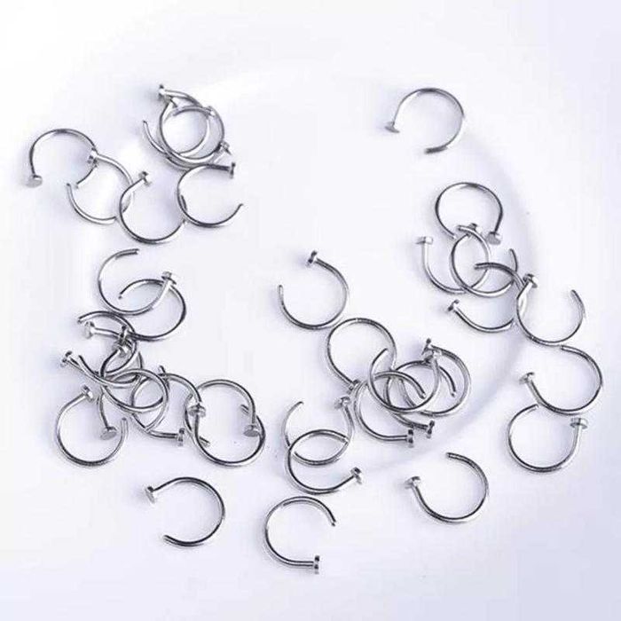 НОВИНКА Пірсинг обманка без проколу, фейк пірсинг, мініатюрний септум