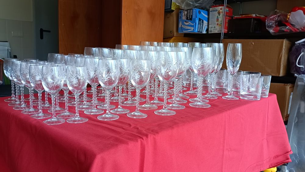 Copos de cristal Atlantis