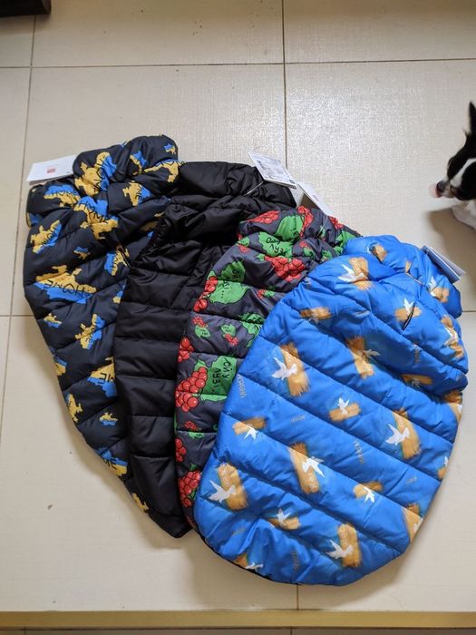 Куртка одяг для великої собаки Waudog пітбуль стаф доберман спанієль