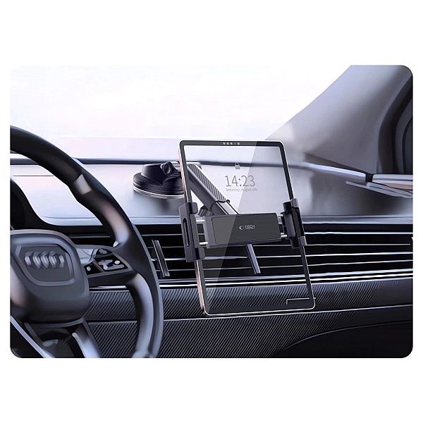 Uchwyt samochodowy Tech-Protect V4 do tabletu do montażu na kokpicie -