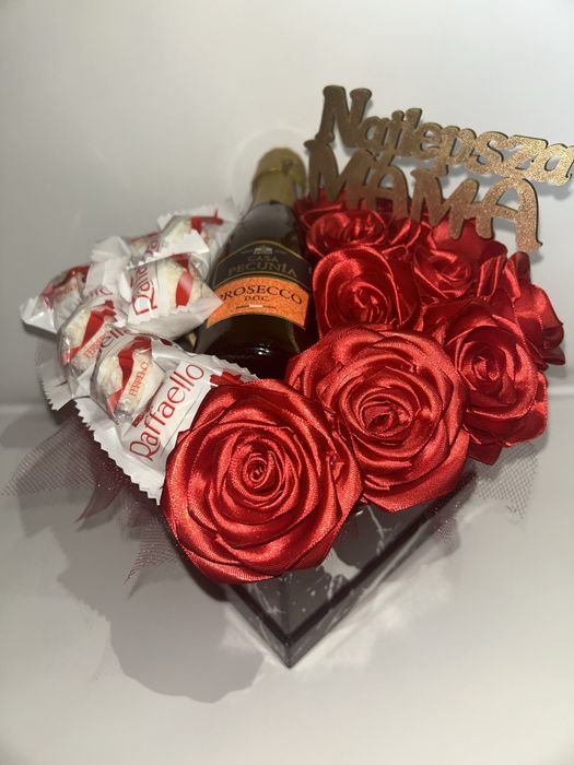 ŚWIĘTA, ROCZNICE, WALENTYNKI. Bukiet i boxy z wiecznych róż