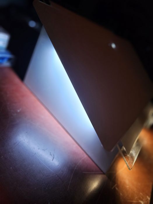 Okap biały Klarstein 90 cm szkło LED