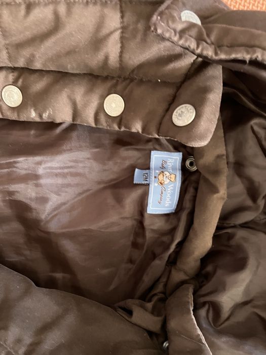 Kurtka brazowa ladna z kapturem 86