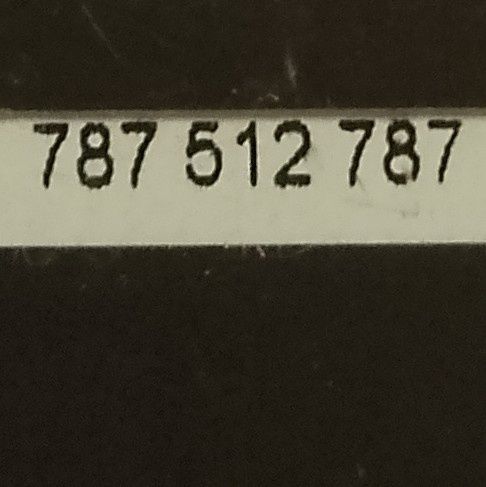 Karta SIM, łatwy numer 787 xyz 787