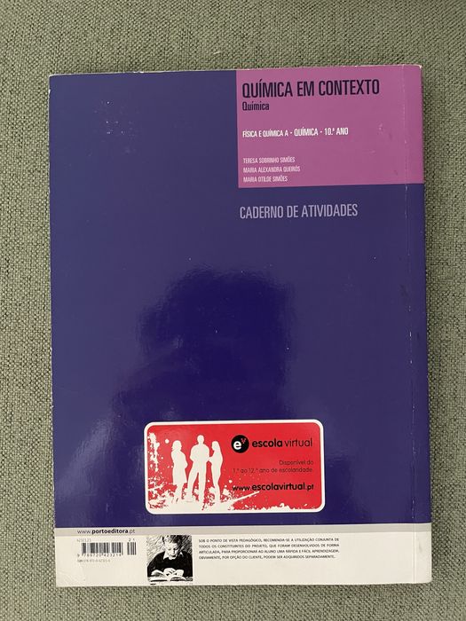 Caderno de Atividades do Livro Química em Contexto, Química 10