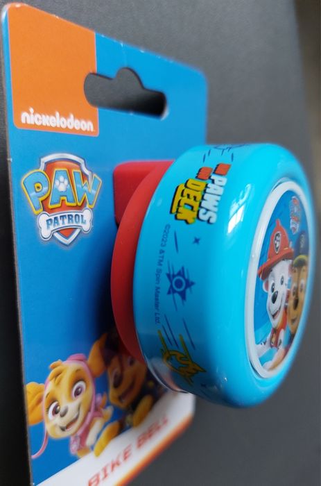 Dzwonek na rower Psi Patrol, nowy7
