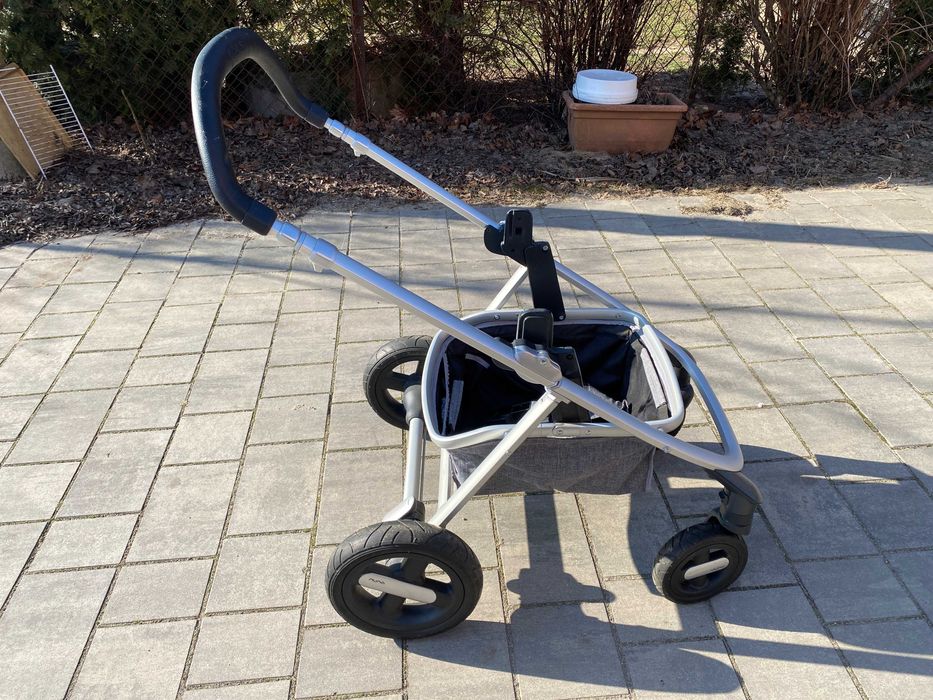 KOMPLET Wózek 2w1 Nuna IVVI Savi + 2 foteliki +wanienka z przewijakiem