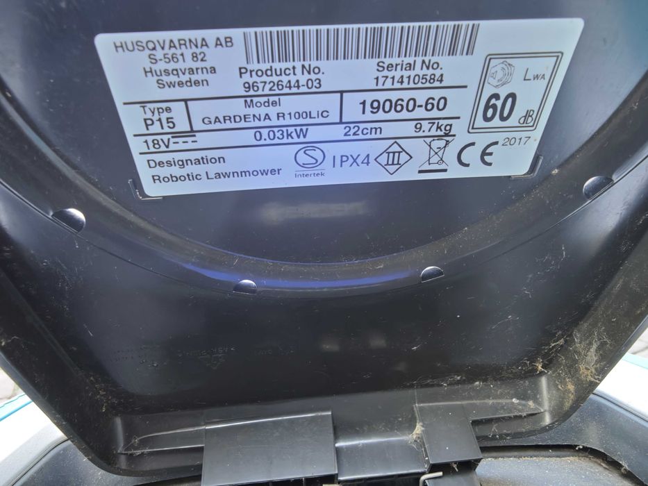 Kosiarka Gardena R100Li Duza