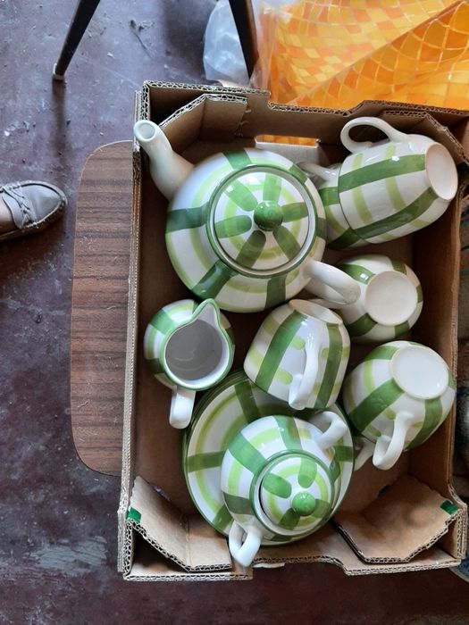 Conjunto de café ou leite