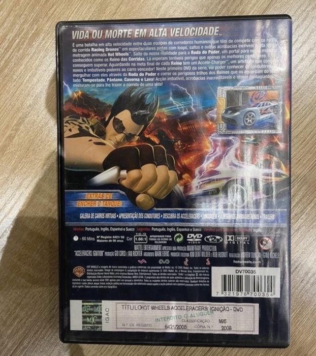 DVD Hot Wheels Vol. 1: AcceleRacers - Ignição