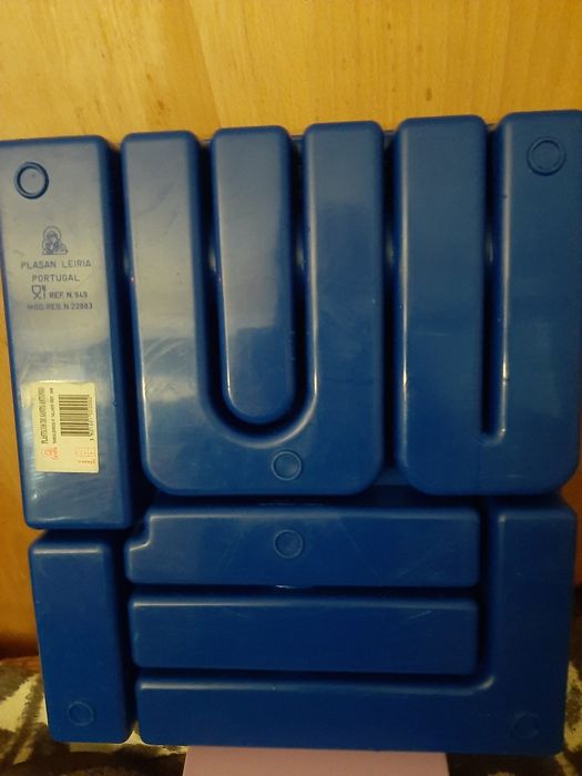 Tabuleiro Talheres Azul Grande