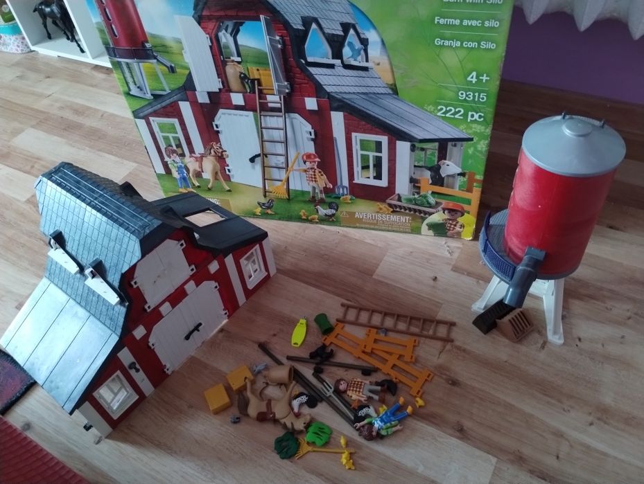 Playmobil 9315 Gospodarstwo rolne z silosem