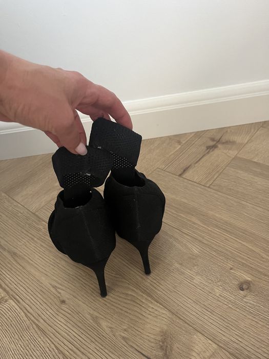 Sandały czarne 37 roz i roz 39