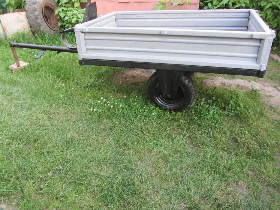 Причіп заводського виробництва до мотоблоку