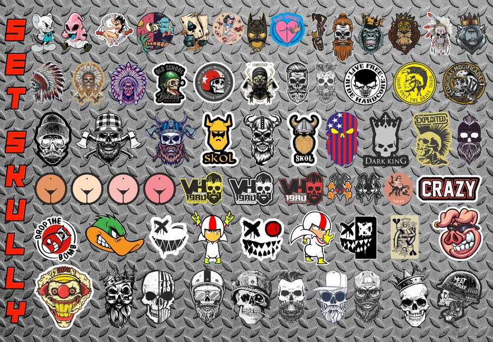 #VH1980Grafics Set USA de autocolantes de Vinil UV Radio Modelismo