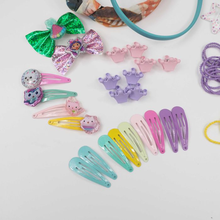 zestaw akcesoriów do włosów dla dziwczynki 127 sztuk