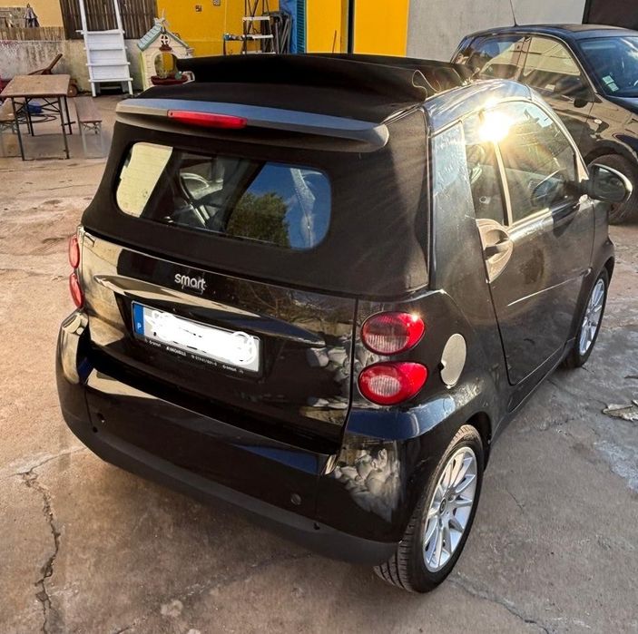 Smart ForTwo Cabrio automático Preto