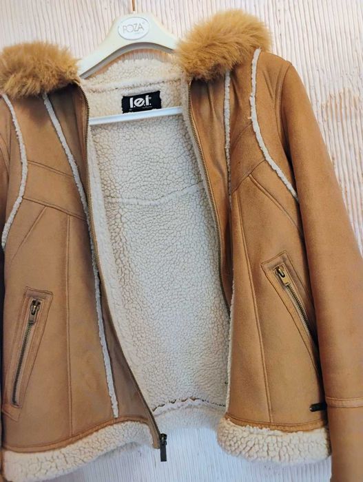 modny kożuszek na zimę