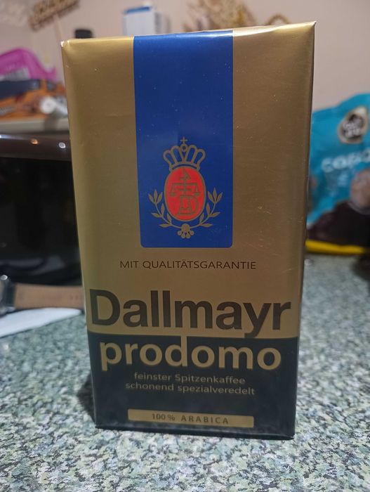 12x kawa dallmayr prodomo 500g mielona długa data szybka wysyłka