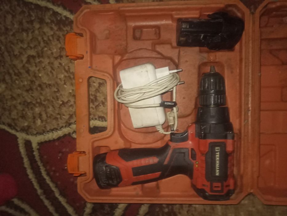 Шуруповерт tecman 12 в