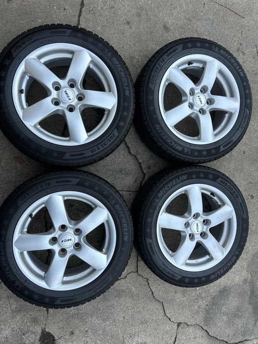 5x112 ET48 7J alufelgi koła zimowe Rial Audi VW Skoda Seat 205/55 R16