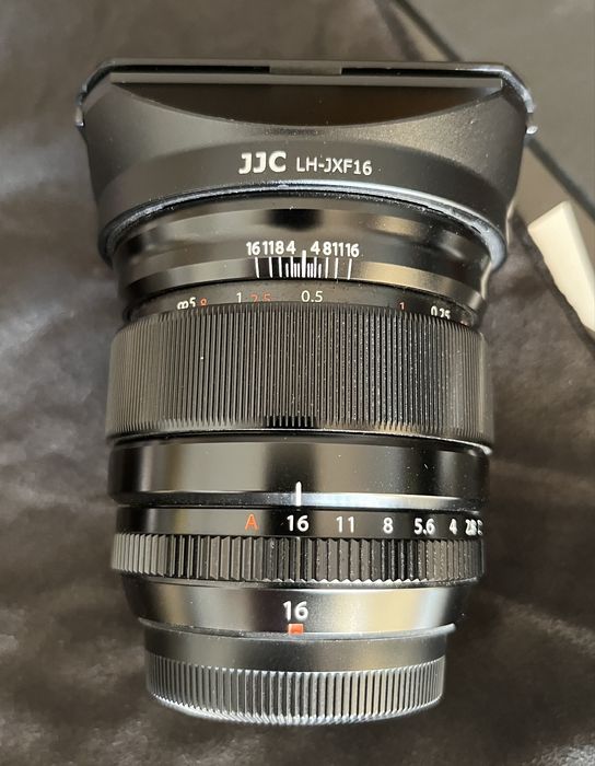 Lente Fujifilm XF 16mm 1.4 WR