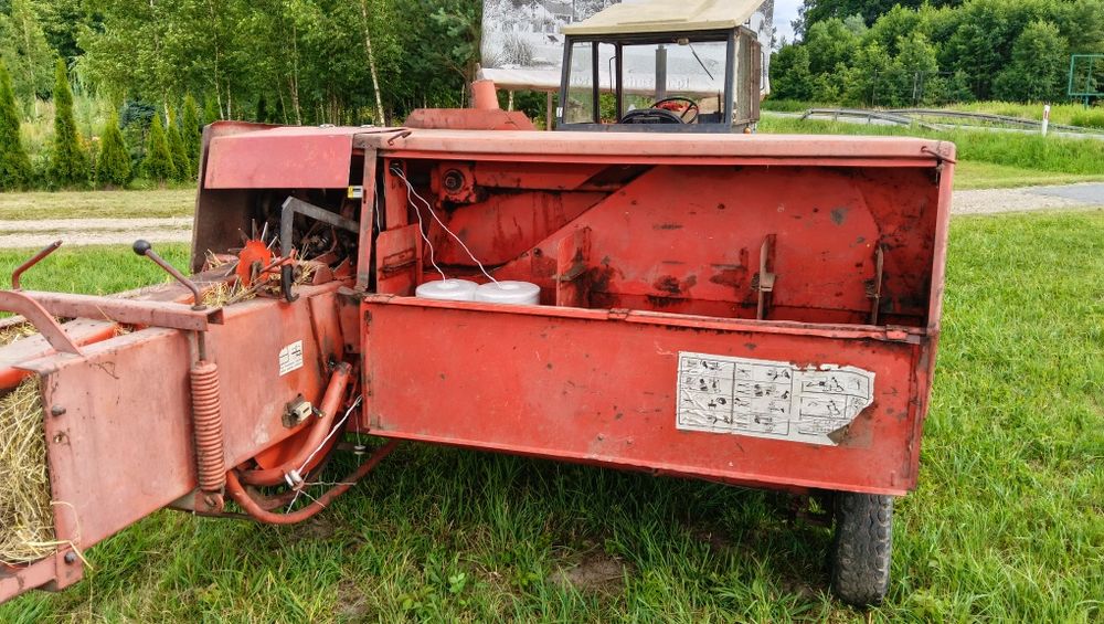Prasa Sipma z-224 kostka Polska sprawna likwidacja gospodarstwa