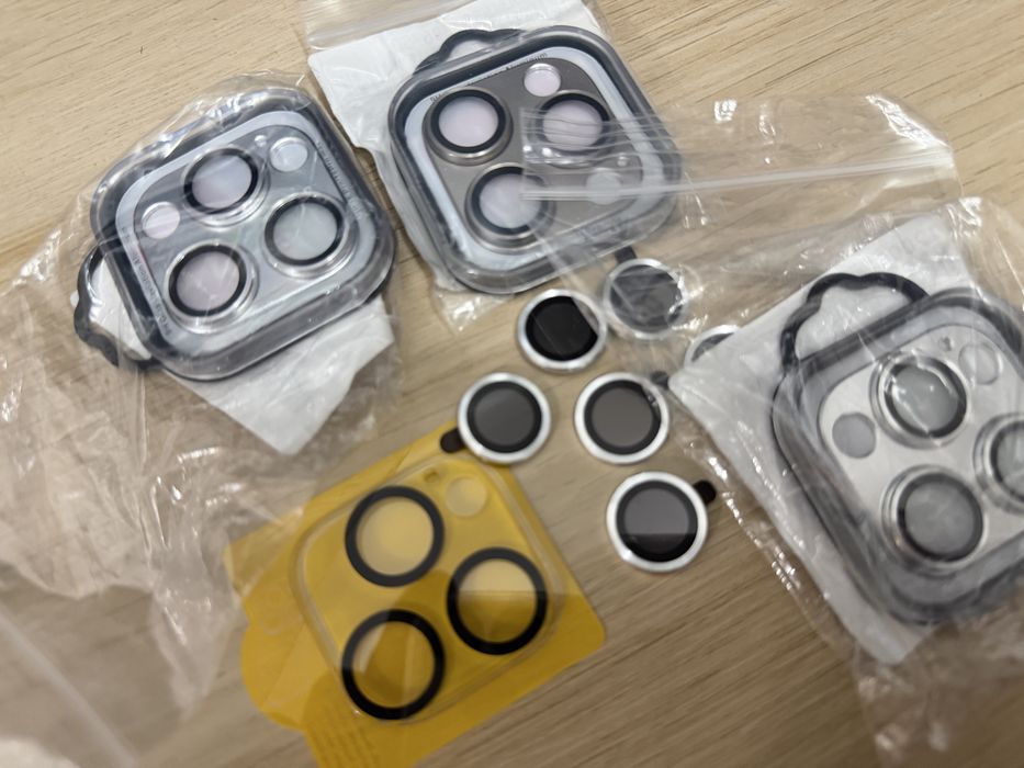 iPhone 16 Pro Max proteções de cameras.