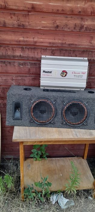 Zestaw nagłośnienie do auta