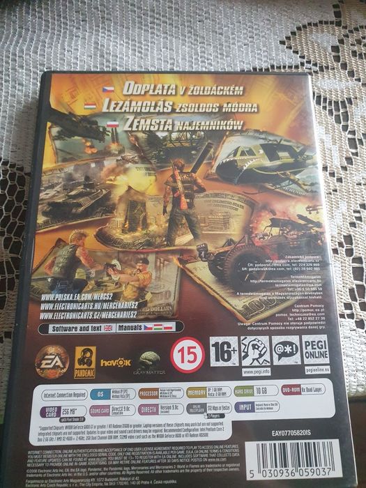 Gra Mercenaries 2 World in Flames Pc